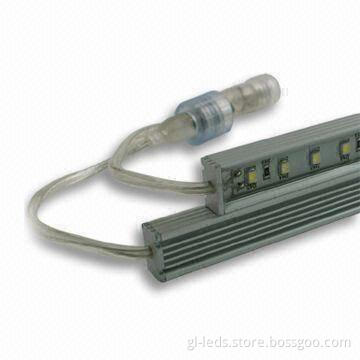 White Waterproof LED Light Bar with 120° Viewing Angle, 0.5 and 1.0m Length, CE and RoHS Marks